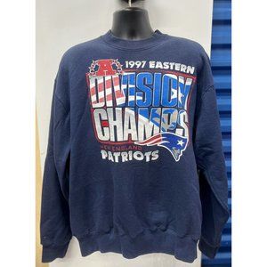 Vintage 1997 New England Patriots Pro Player Sweatshirt SZ. XL - VG